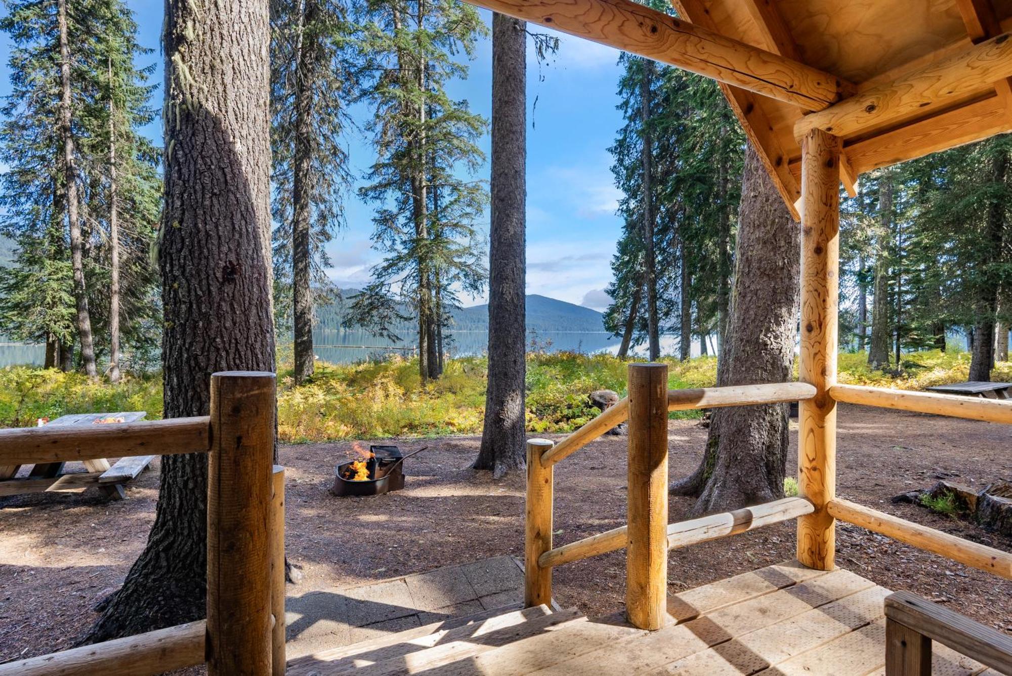 谢尔特湾度假村及码头露营地 Odell Lake 外观 照片