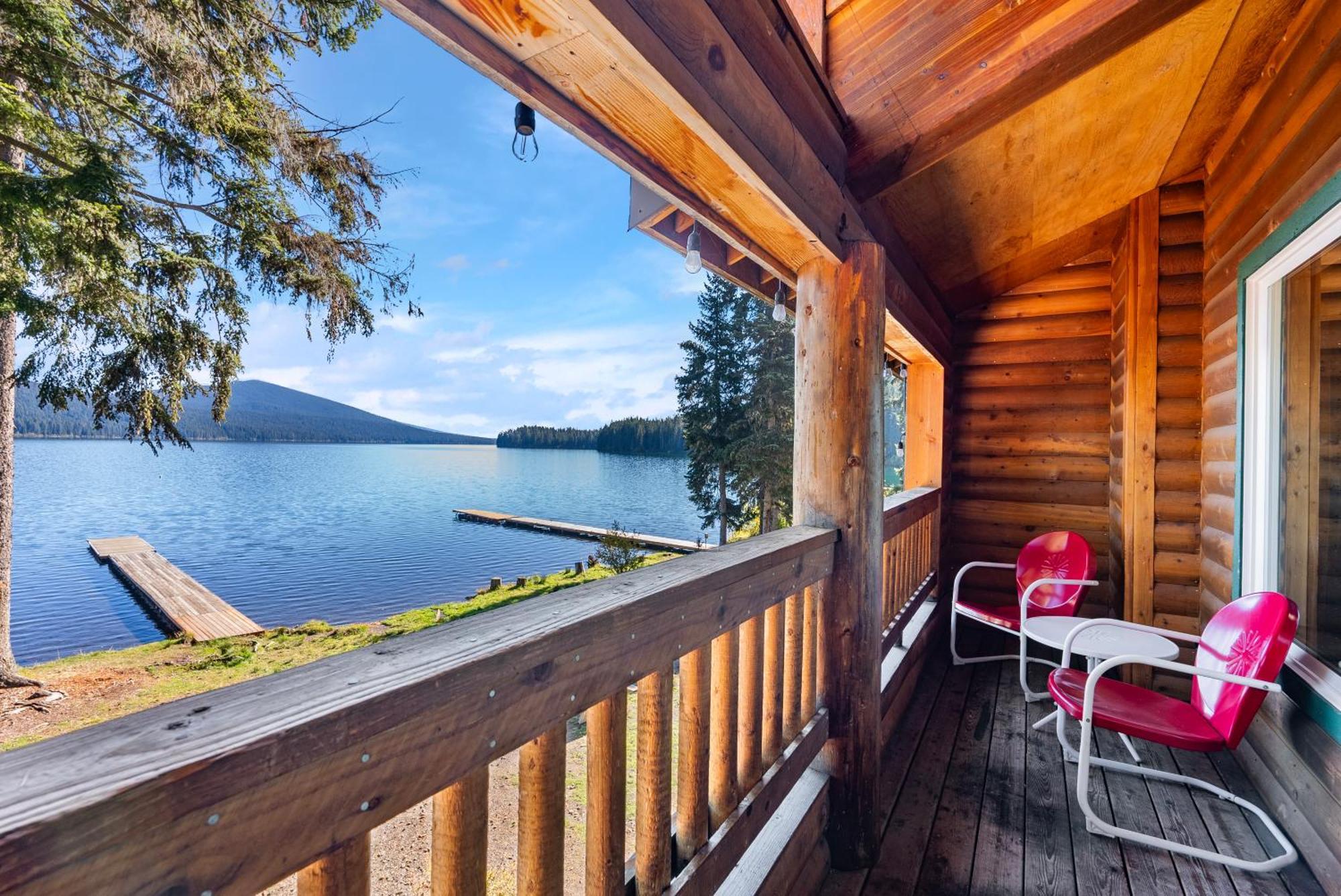 谢尔特湾度假村及码头露营地 Odell Lake 外观 照片