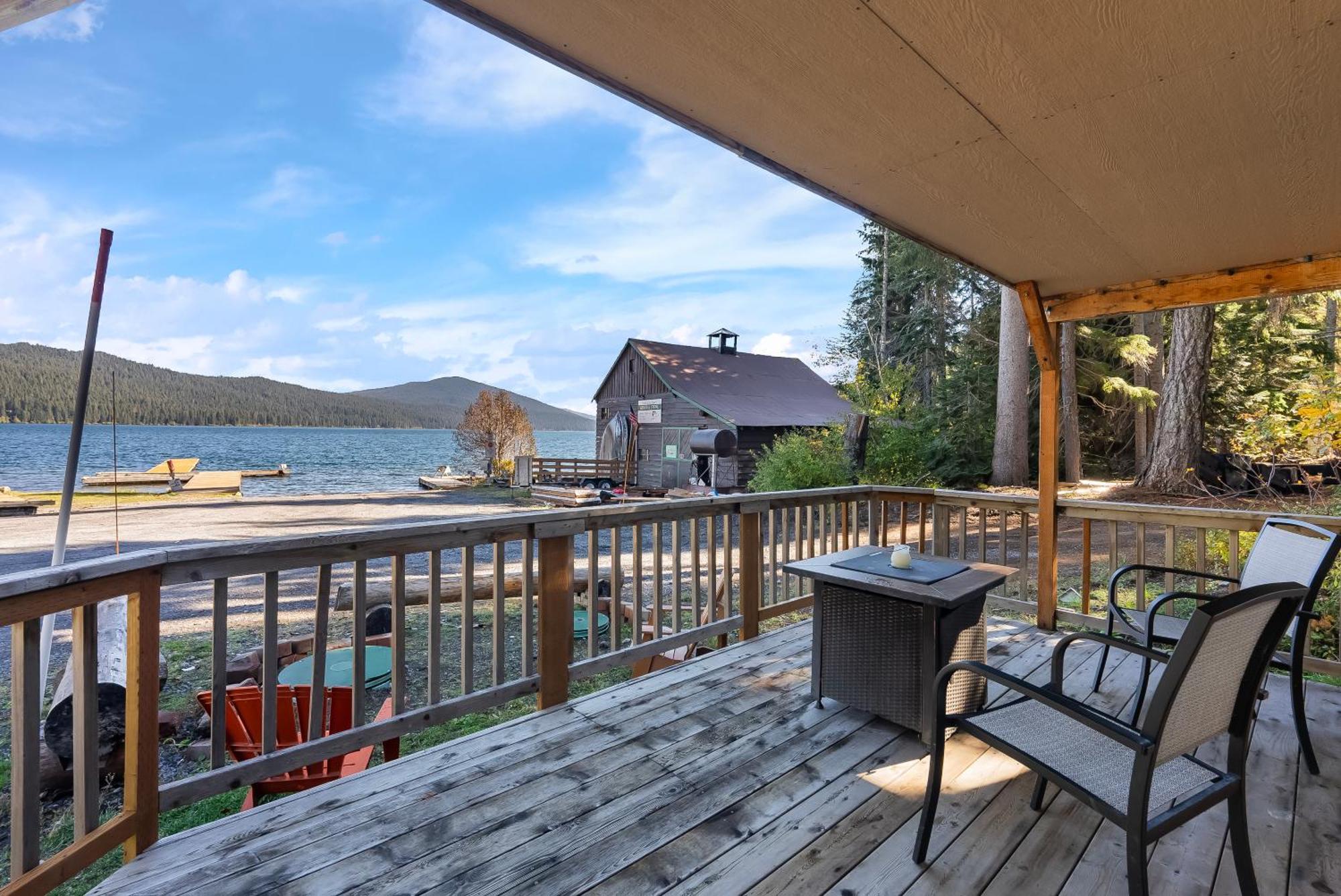 谢尔特湾度假村及码头露营地 Odell Lake 外观 照片