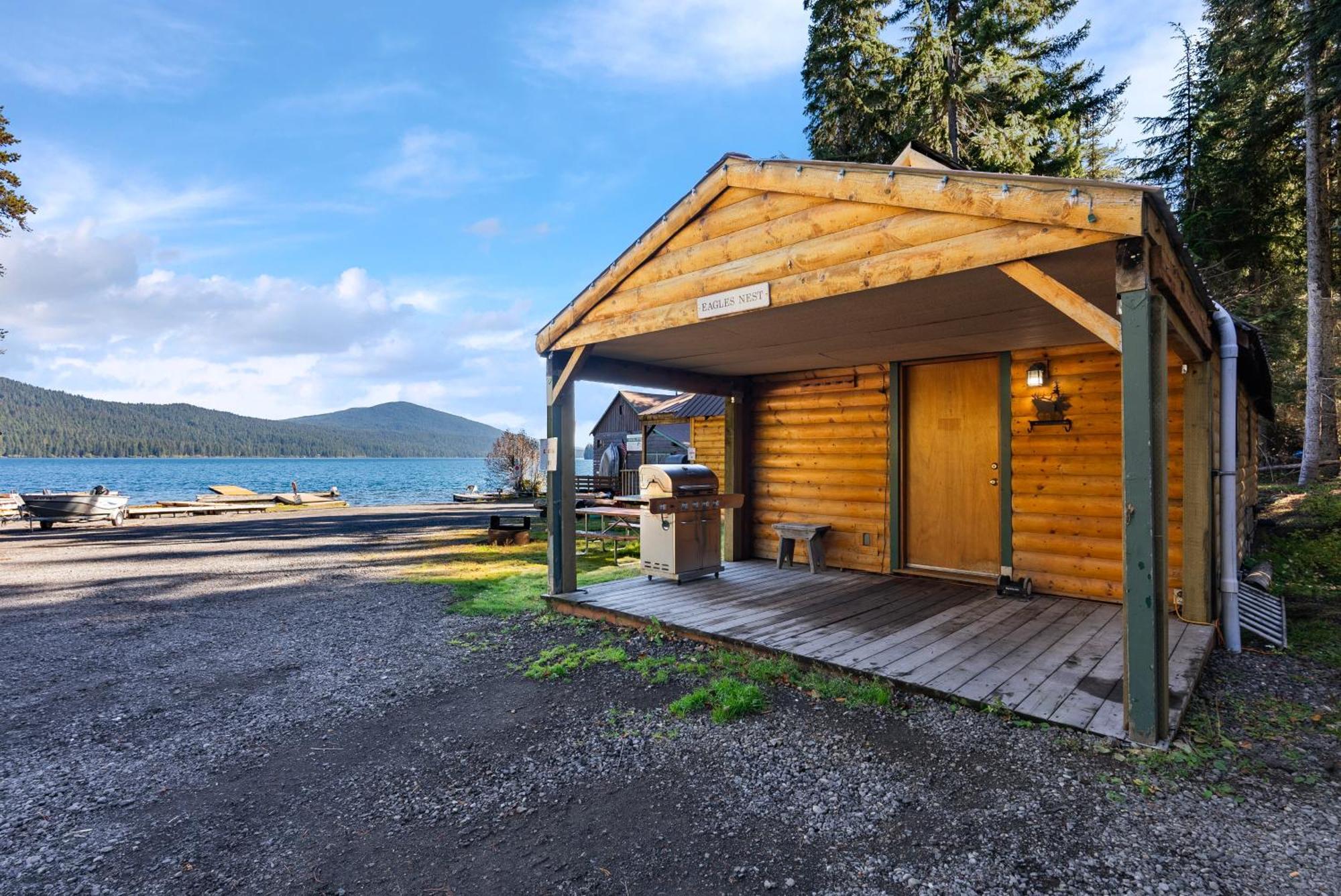 谢尔特湾度假村及码头露营地 Odell Lake 外观 照片